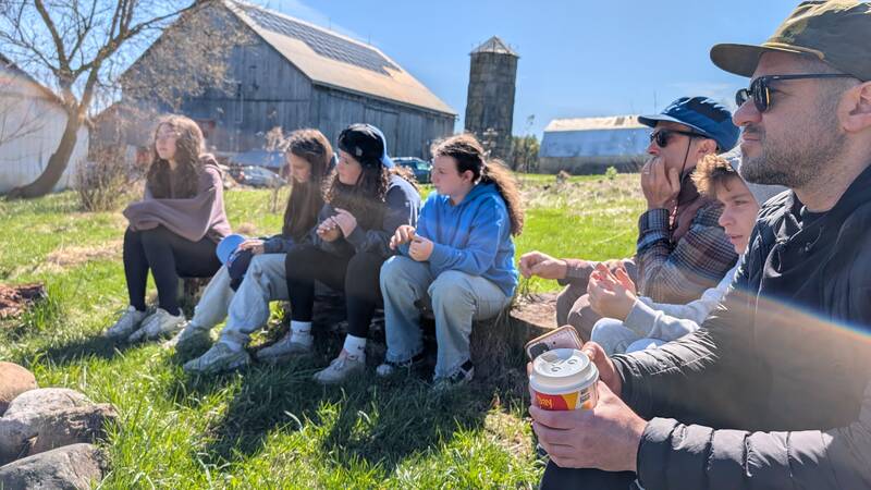 City Shul School students taking part in an outdoor program